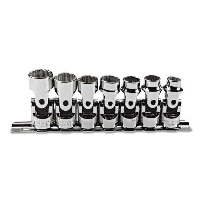 METRIC BALL SKT SET 3/8DR 7PC 12PT-STANLEY-PROTO *-577-52200