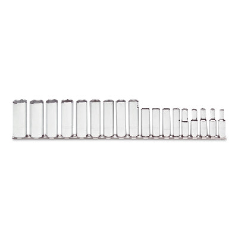 SET SKT 3/8 DR 18PC 6PT-STANLEY-PROTO *-577-52203