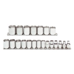 SET SKT 3/8 DR 21PC 6PT-STANLEY-PROTO *-577-52211
