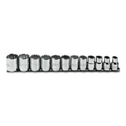 SET SKT 3/8 DR 12 PC 12P-STANLEY-PROTO *-577-52216