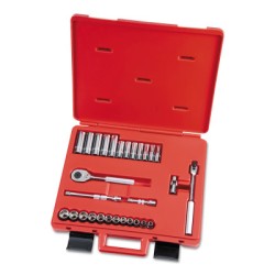 SET SKT 3/8 DR 29 PC 6PT-STANLEY-PROTO *-577-52220