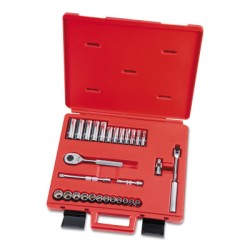 SET SKT 3/8 DR 29 PC 12P-STANLEY-PROTO *-577-52222