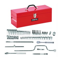 SET SKT 3/8 DR 57 PC 12P-STANLEY-PROTO *-577-52226