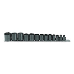 SET SKT 3/8 DR 13 PC BLA-STANLEY-PROTO *-577-52304