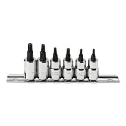 SET TORX BIT 3/8 DR 6 PC-STANLEY-PROTO *-577-5238C
