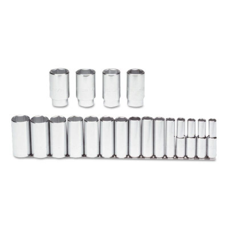 SET SKT 1/2 DR 19PC 6PT-STANLEY-PROTO *-577-54101