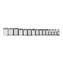 SET SKT 1/2 DR 15 PC 12-STANLEY-PROTO *-577-54114