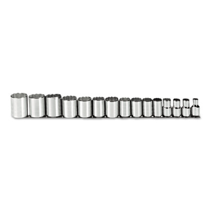 SET SKT 1/2 DR 15 PC 12-STANLEY-PROTO *-577-54114