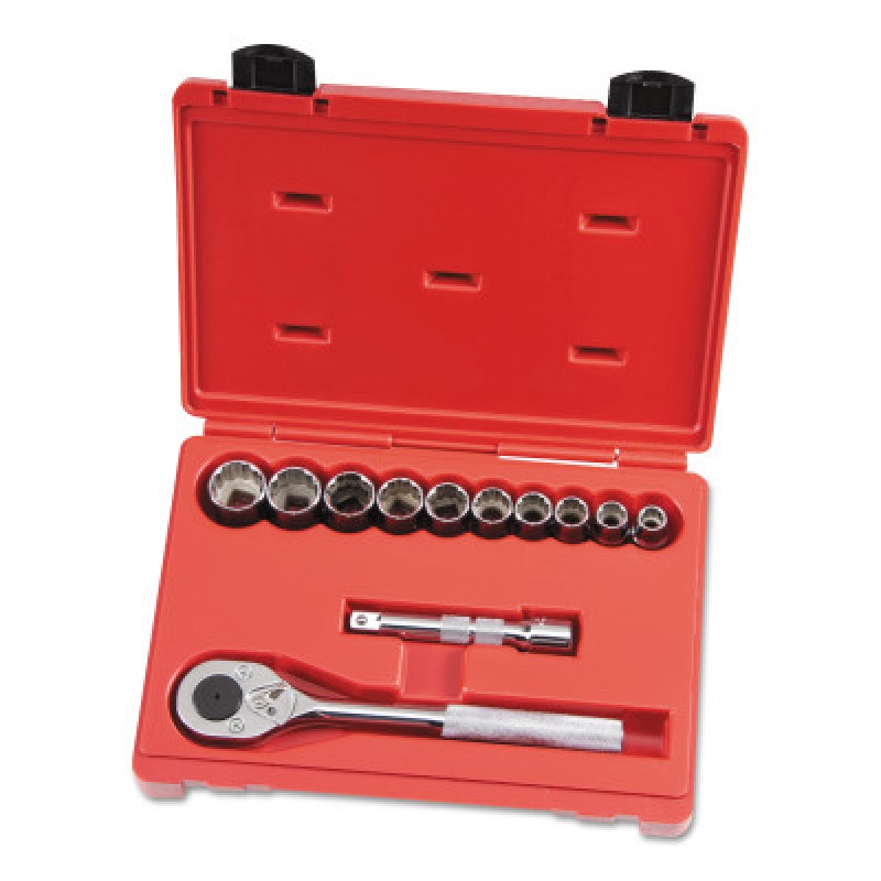 SET SKT 1/2 DR 12 PC 12-STANLEY-PROTO *-577-54116