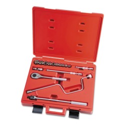 SET SKT 1/2 DR 16 PC 12-STANLEY-PROTO *-577-54118