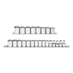 23-PC 1/2DR METRIC SOCKE-STANLEY-PROTO *-577-54209