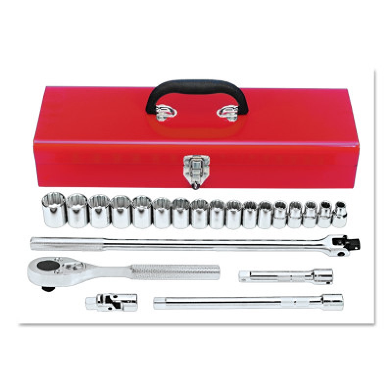 SET SKT 1/2 DR 22 PC 12-STANLEY-PROTO *-577-54210