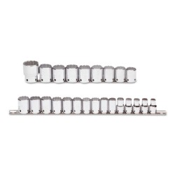 SET SKT 1/2DR 24PC 12PTM-TETH-STANLEY-PROTO *-577-54211-TT