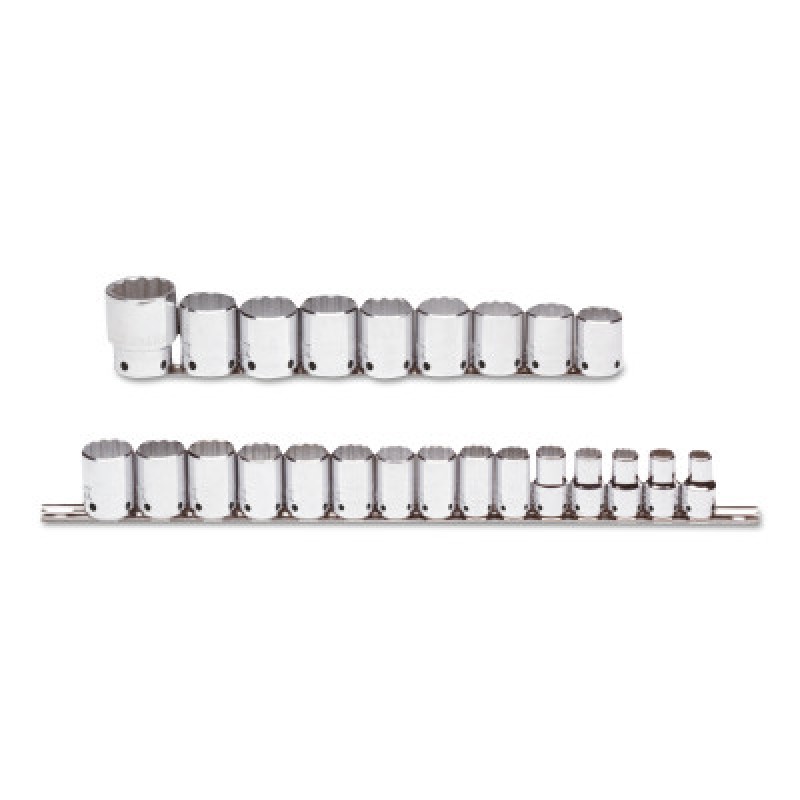 SET SKT 1/2DR 24PC 12PTM-TETH-STANLEY-PROTO *-577-54211-TT