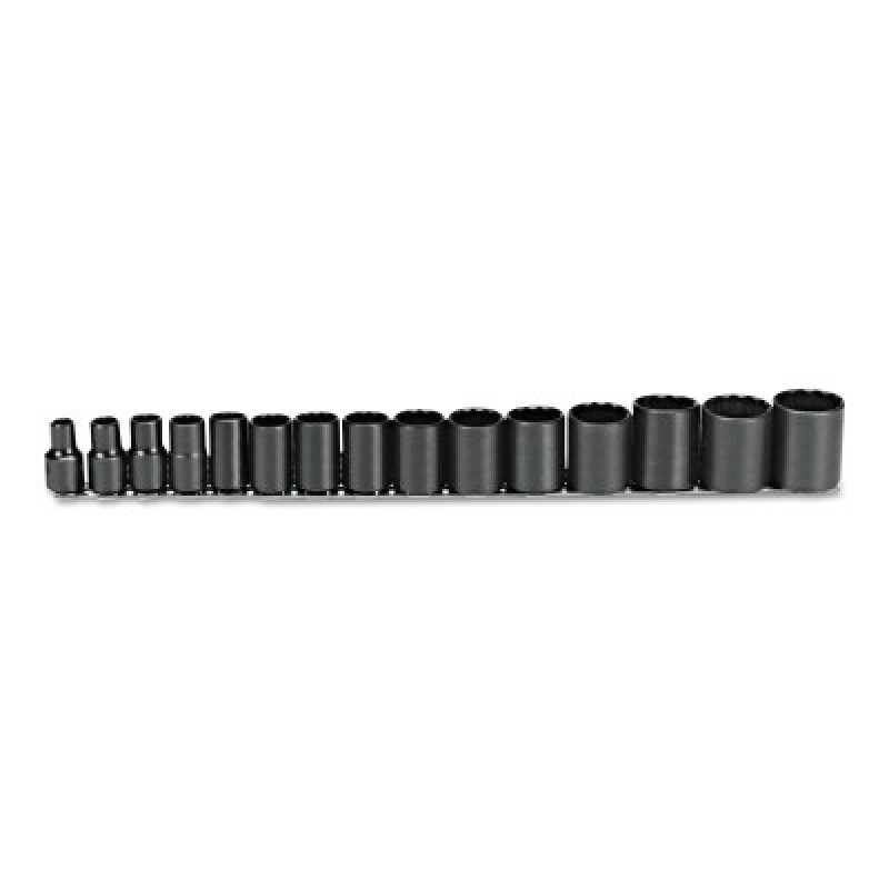 SET SKT 1/2 DR 15 PC BLA-STANLEY-PROTO *-577-54302
