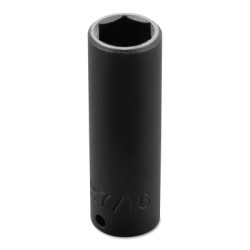SKT IMP 1/4 DR 7/16 6 PT-STANLEY-PROTO *-577-6514H
