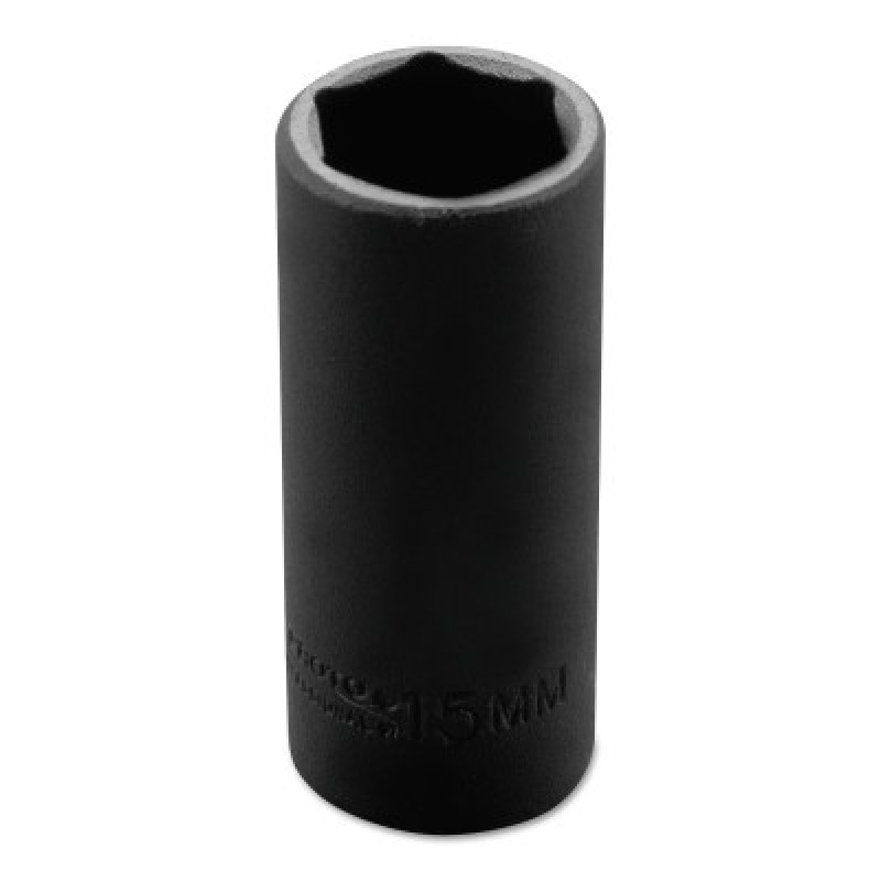 SKT IMP 1/4 DR 15MM 6 PT-STANLEY-PROTO *-577-6515MH