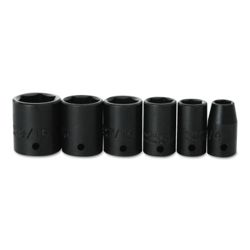 SET SKT IMPACT 1/4 DR 6P-STANLEY-PROTO *-577-69102