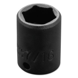 SKT IMP 1/4 DR 7/16 6 PT-STANLEY-PROTO *-577-6914H