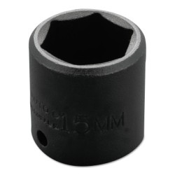 SKT IMP 1/4 DR 15MM 6 PT-STANLEY-PROTO *-577-6915M