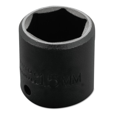 SKT IMP 1/4 DR 15MM 6 PT-STANLEY-PROTO *-577-6915M