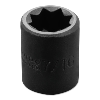 SKT IMP 3/8 DR 7/16 8 PT-STANLEY-PROTO *-577-7214S