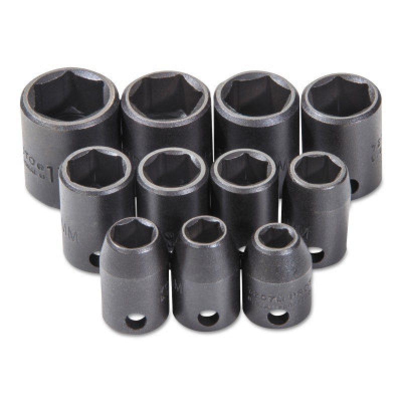 SET SKT IMPACT 3/8 DR 11-STANLEY-PROTO *-577-72202