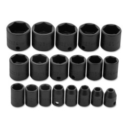 SET SKT IMPACT 3/8 DR 19-STANLEY-PROTO *-577-72206