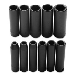 SET SKT IMPACT 3/8 DR 11-STANLEY-PROTO *-577-72212