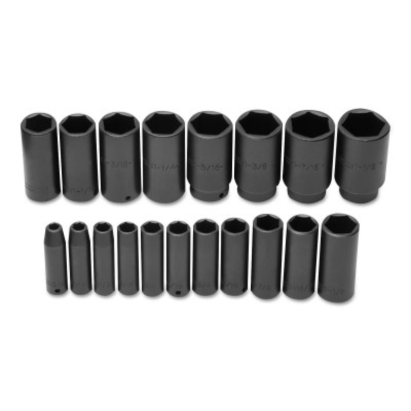 SET SKT IMPACT 1/2 DR 19-STANLEY-PROTO *-577-74116