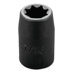 SKT IMP 1/2 DR 7/16 8 PT-STANLEY-PROTO *-577-7414S