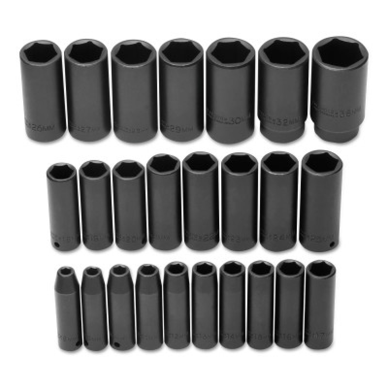 SET SKT IMPACT 1/2DR 25P-STANLEY-PROTO *-577-74216