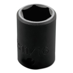 SKT IMP 1/2 DR 11/16 6 P-STANLEY-PROTO *-577-7422H