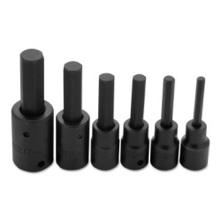 SET SKT IMPACT 1/2DR 6PC-STANLEY-PROTO *-577-74252