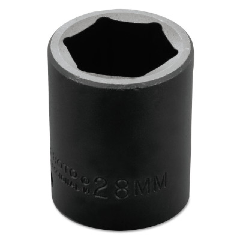 SKT IMP 1/2 DR 28MM 6 PT-STANLEY-PROTO *-577-7428M