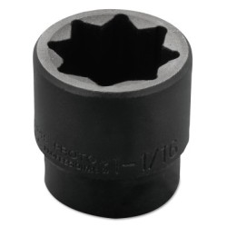 SKT IMP 1/2 DR 1-1/16 8-STANLEY-PROTO *-577-7434S