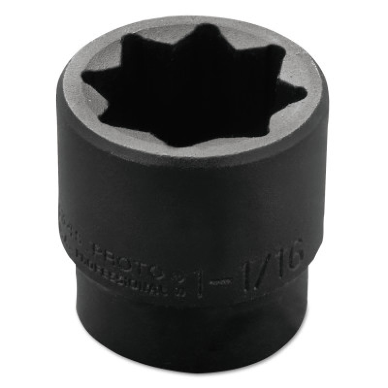 SKT IMP 1/2 DR 1-1/16 8-STANLEY-PROTO *-577-7434S