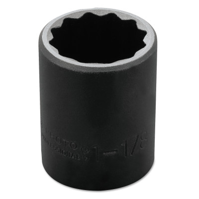 SKT IMP 1/2 DR 1-1/8 12-STANLEY-PROTO *-577-7436