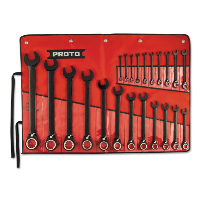 22 PIECE WRENCH SET RCHSPL MM-STANLEY-PROTO *-577-SCVM-22S