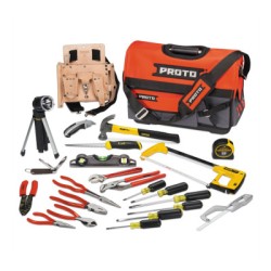 25PC ELECTRICIAN'S TOOLSET-STANLEY-PROTO *-577-TS-0025ELEC