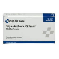 TRIPLE ANTIBIOTIC OINTMENT .5 GM-ACME UNITED/PAC-579-12-001
