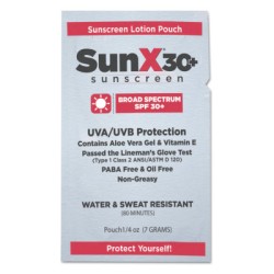 SUNSCREEN LOTION PACKS 1BX=300PACKS OF SUNSCREEN-ACME UNITED/PAC-579-18-399