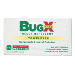 DEET FREE INSECT REPELLTOWELETTE 100 PACK-ACME UNITED/PAC-579-18-810