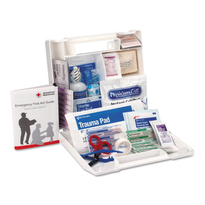 25 PERSON FIRST AID KIT PLASTIC CASE W/DIVIDERS-ACME UNITED/PAC-579-223-U/FAO