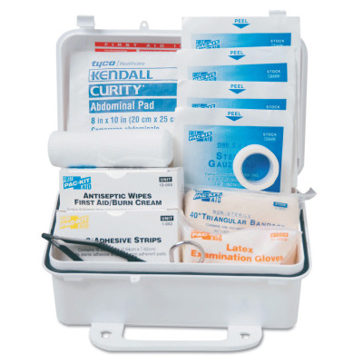 WEATHERPROOF PLASTIC BASIX #10 FIRST AID KIT-ACME UNITED/PAC-579-6060