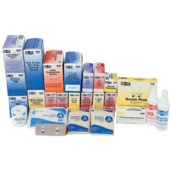 6155 THREE SHELF FIRST AID REFILL CONTENTS-ACME UNITED/PAC-579-6155R