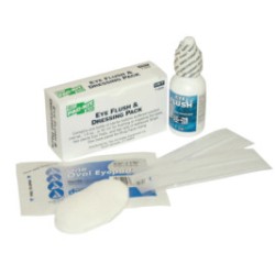 1-OZ. EYE FLUSH WITH PADS AND STRIP- UNIT-ACME UNITED/PAC-579-7-009
