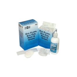 1 EYEWASH 4 OZ STERILE EYE CUP 2 EYE PADS STRIPS-ACME UNITED/PAC-579-7-600