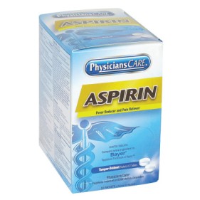 PHYSICIANSCARE ASPIRIN-BX=50 PACKETS  EA=BX-ACME UNITED/PAC-579-90014
