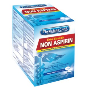 PHYSICIANSCARE NON-ASPIRIN ACETAMINOPHEN BX=50PK-ACME UNITED/PAC-579-90016